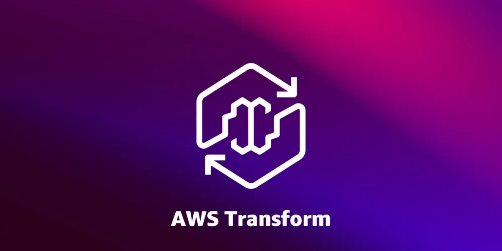 Diagram showing the three-stage Learn-Scale-Improve flywheel workflow for AWS Transform custom enterprise code modernization