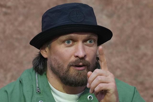 Oleksandr Usyk speaks at Glory in Giza press conference as he backs Joshua to beat Fury in 2026