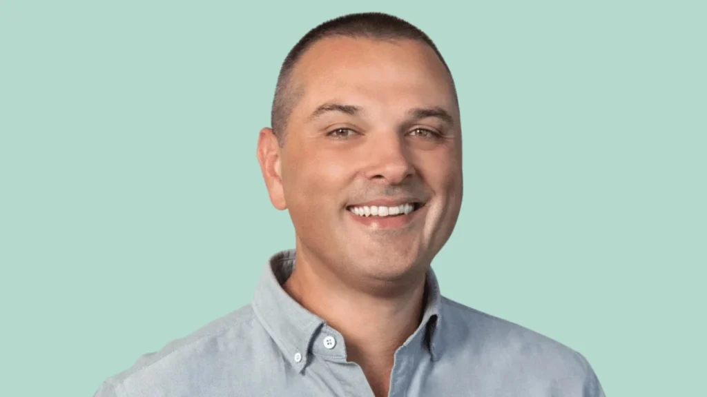 Theo Hourmouzis standing in the newly opened Anthropic Sydney