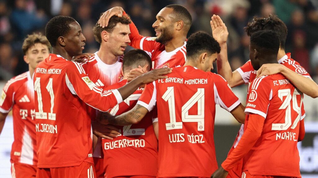 Bayern Break Bundesliga Goal Record in St. Pauli Rout