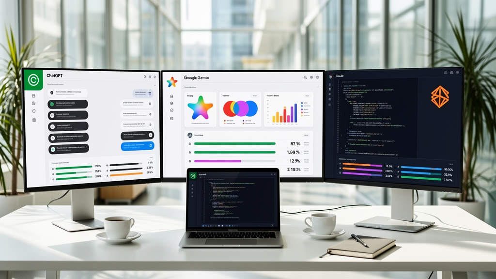 Side-by-side comparison chart of Claude, GPT-4o, and Gemini token costs across five developer tasks