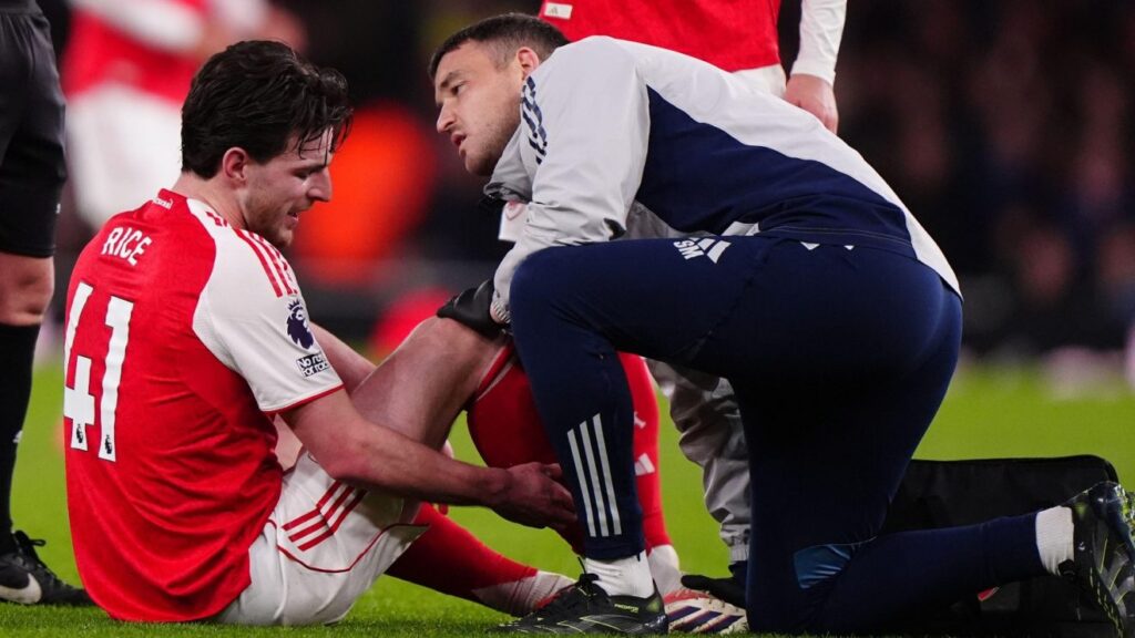 Declan Rice Arsenal injury update before Sporting clash