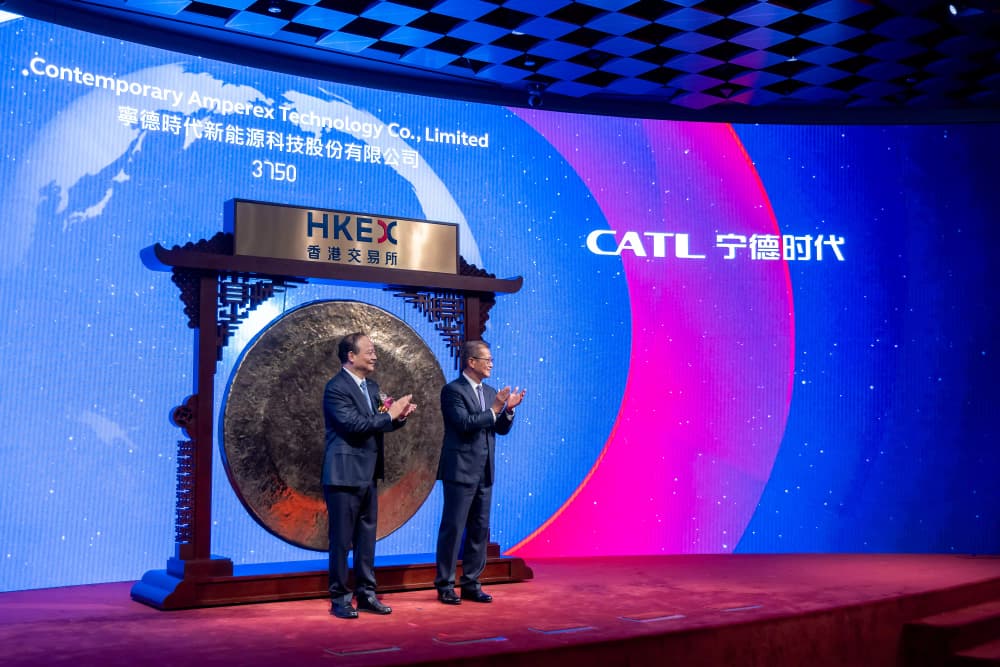 CATL Hong Kong Share Placement Targets $5 Billion in Record