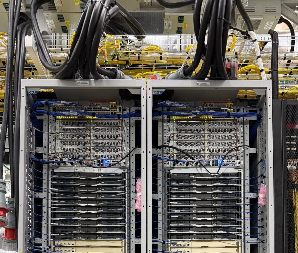 CoreWeave becomes the very first company in the world to receive the Vera Rubin NVL72 product designed by NVIDIA and built by Dell.